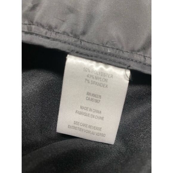 Samuel 2 Black Rosette Front Zip Sleeveless Dress Size Medium NWT - Picture 7 of 8